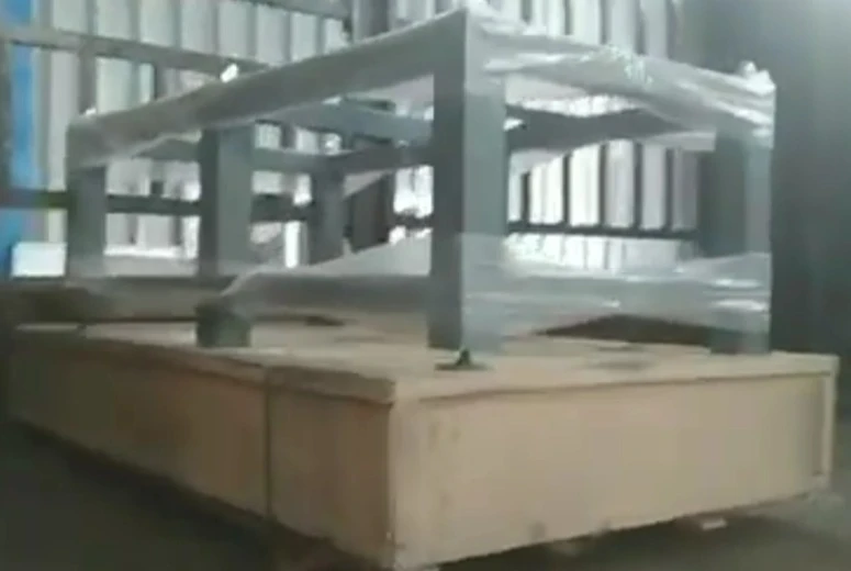 Navegación da plataforma de granito e o apoio