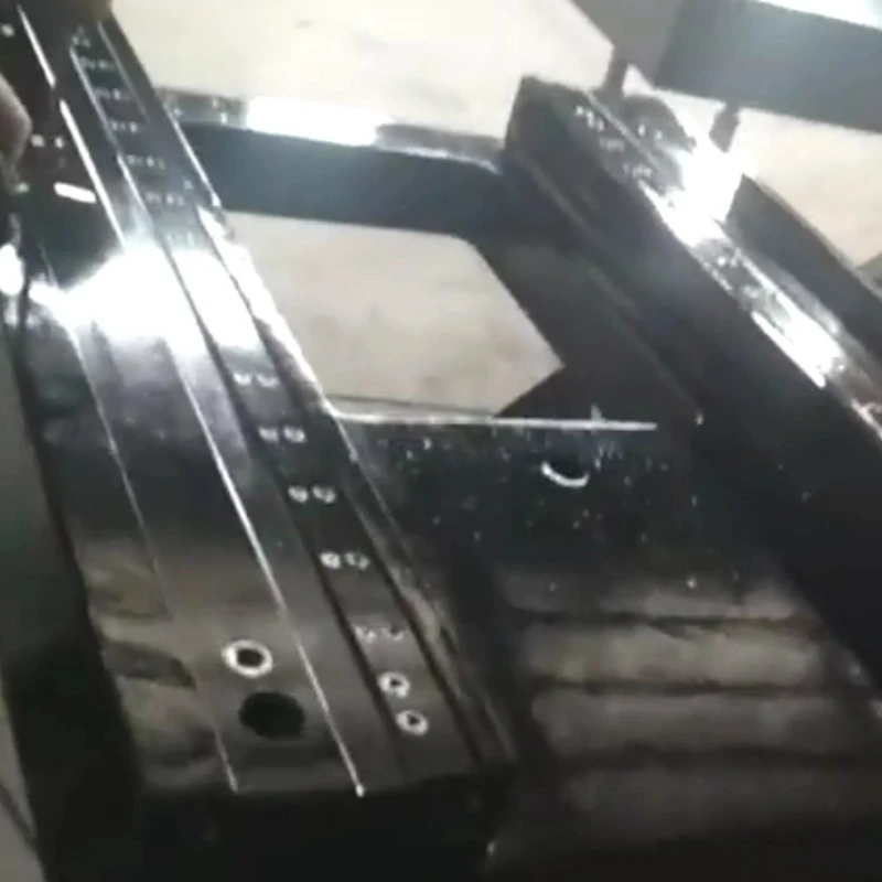 Os compoñentes de granito foron procesados e están actualmente baixo inspección